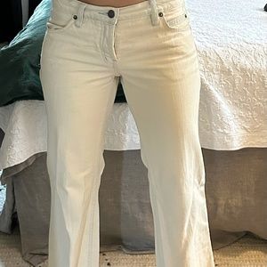 Free People White Jeans